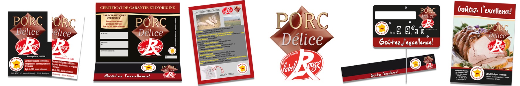 PLV revendeur porc delice